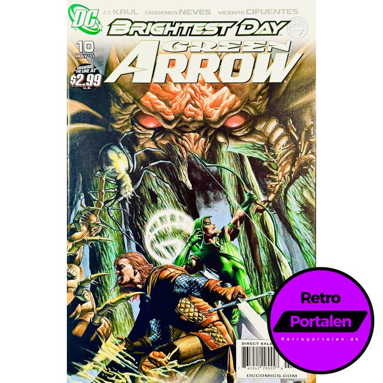Green Arrow Nr.10 2011 (Engelsk - DC Comics Tegneserie)