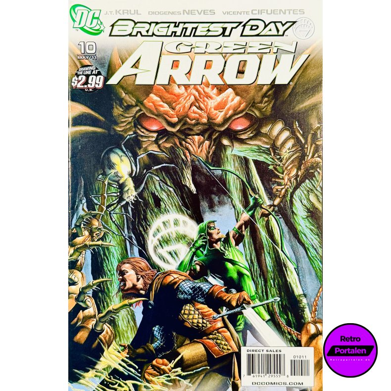 Green Arrow Nr.10 2011 (Engelsk - DC Comics Tegneserie)