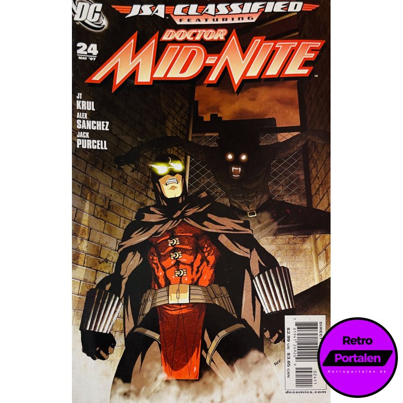 Doctor Mid-Nite 2007 Nr. 24 (Engelsk) (DC Comics) (Tegneserie)