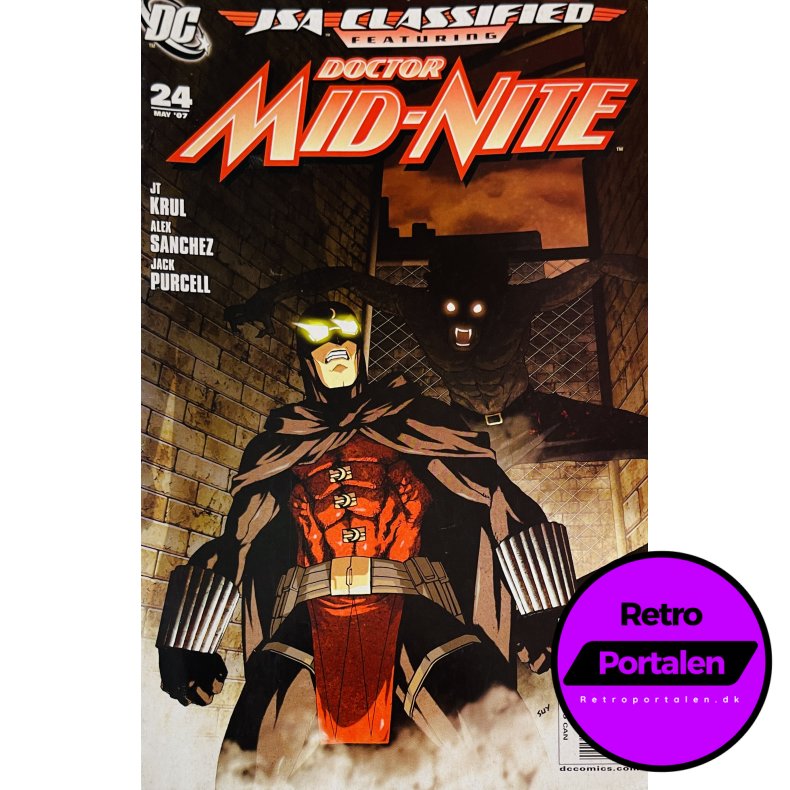 Doctor Mid-Nite 2007 Nr. 24 (Engelsk) (DC Comics) (Tegneserie)