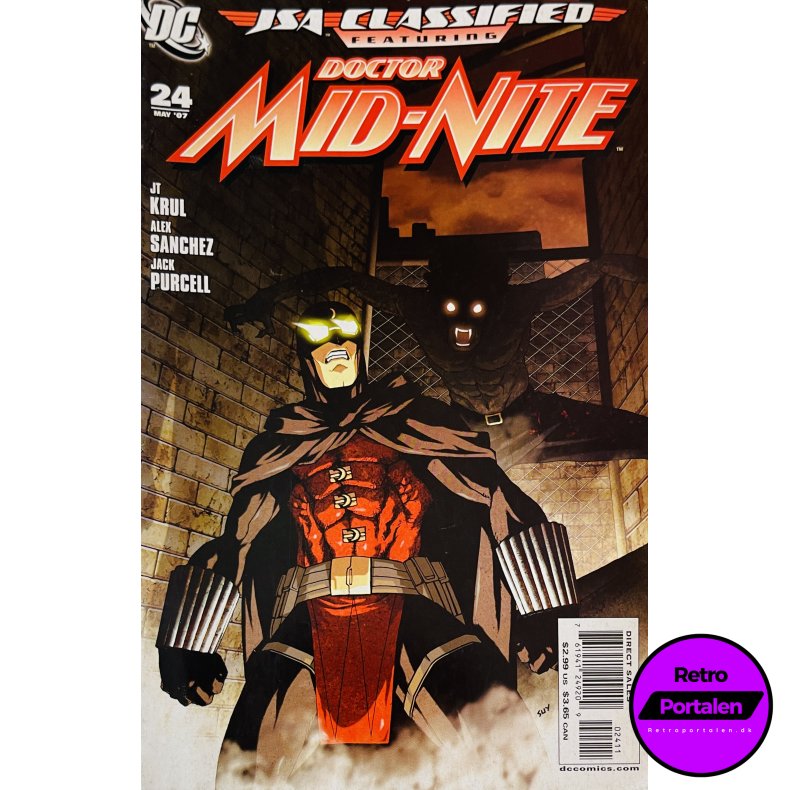 Doctor Mid-Nite 2007 Nr. 24 (Engelsk) (DC Comics) (Tegneserie)