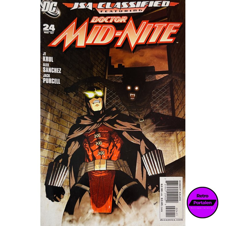 Doctor Mid-Nite 2007 Nr. 24 (Engelsk) (DC Comics) (Tegneserie)