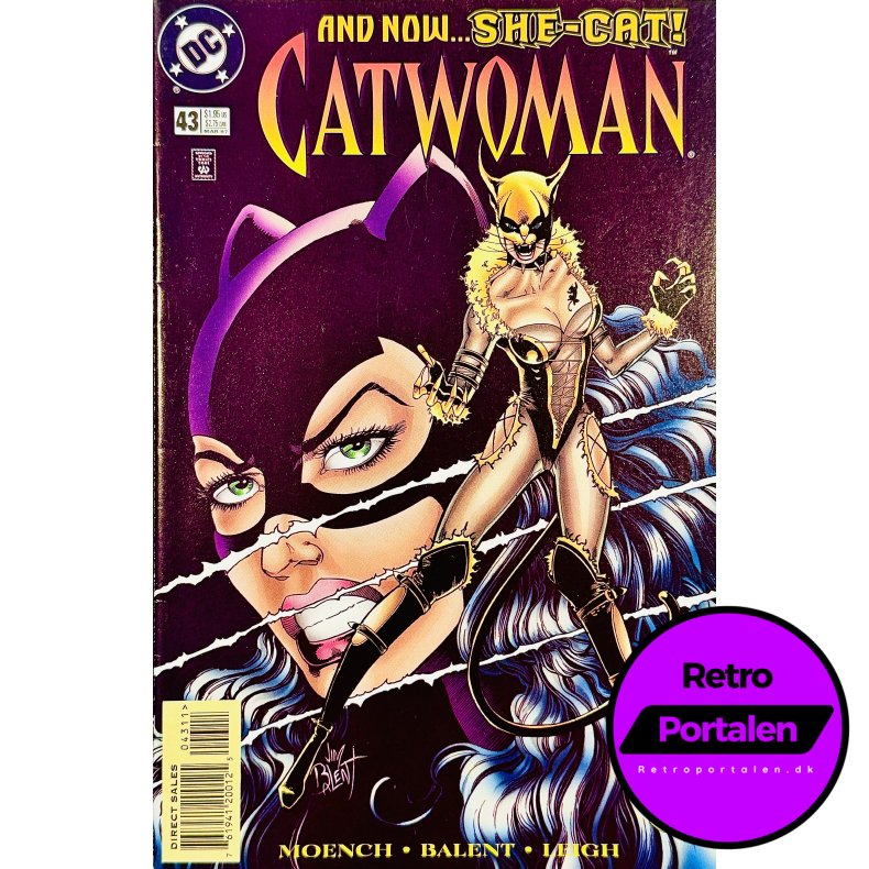 Catwoman Nr. 43 1997 (Engelsk - DC Comics Tegneserie)