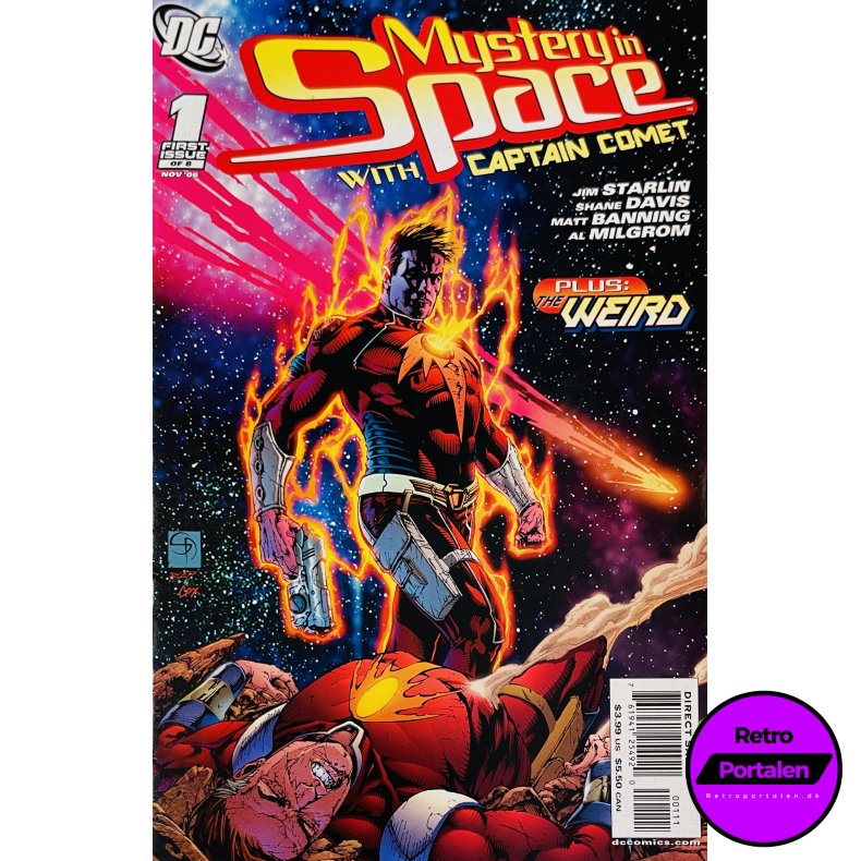 Mystery In Space With Captain Comet 2006 Nr. 1 (Engelsk) (DC Comics) (Tegneserie)