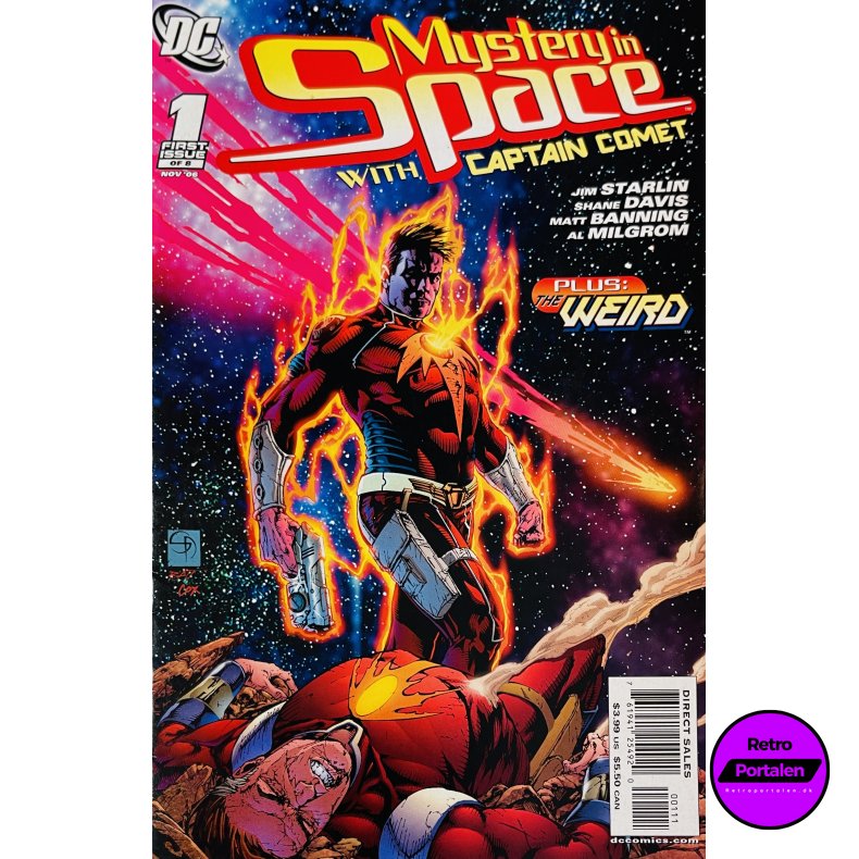 Mystery In Space With Captain Comet 2006 Nr. 1 (Engelsk) (DC Comics) (Tegneserie)