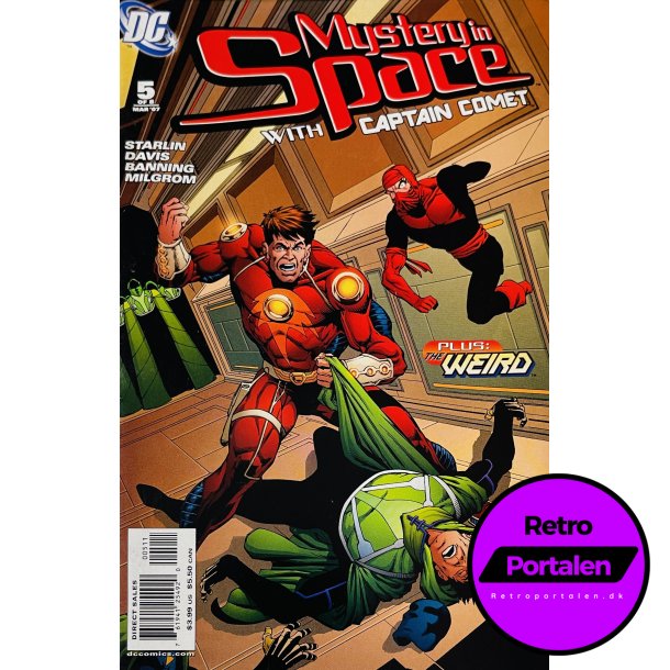 Mystery In Space With Captain Comet 2007 Nr. 5 (Engelsk) (DC Comics) (Tegneserie)