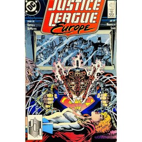 Justice League Europe Nr. 9 1989 (Engelsk - DC Comics Tegneserie)