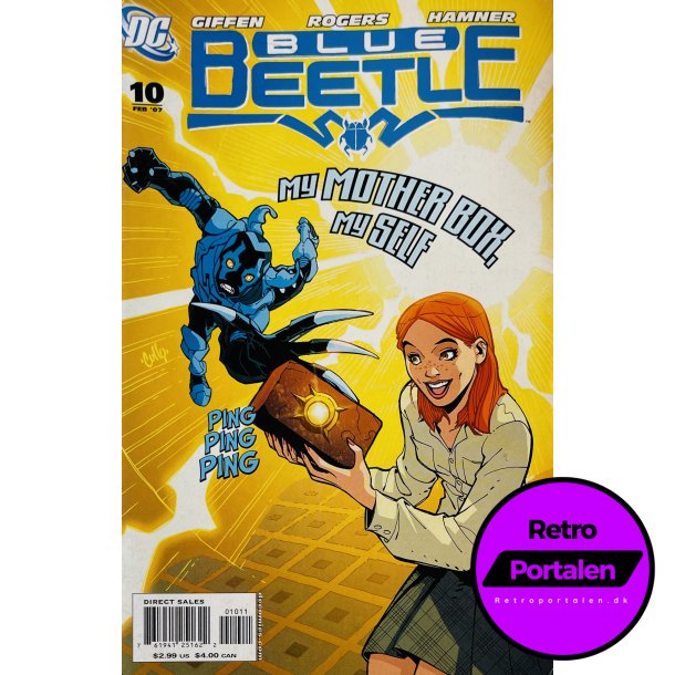 Blue Beetle: My Mother Box, My Self 2007 Nr. 10 (Engelsk) (DC Comics) (Tegneserie)