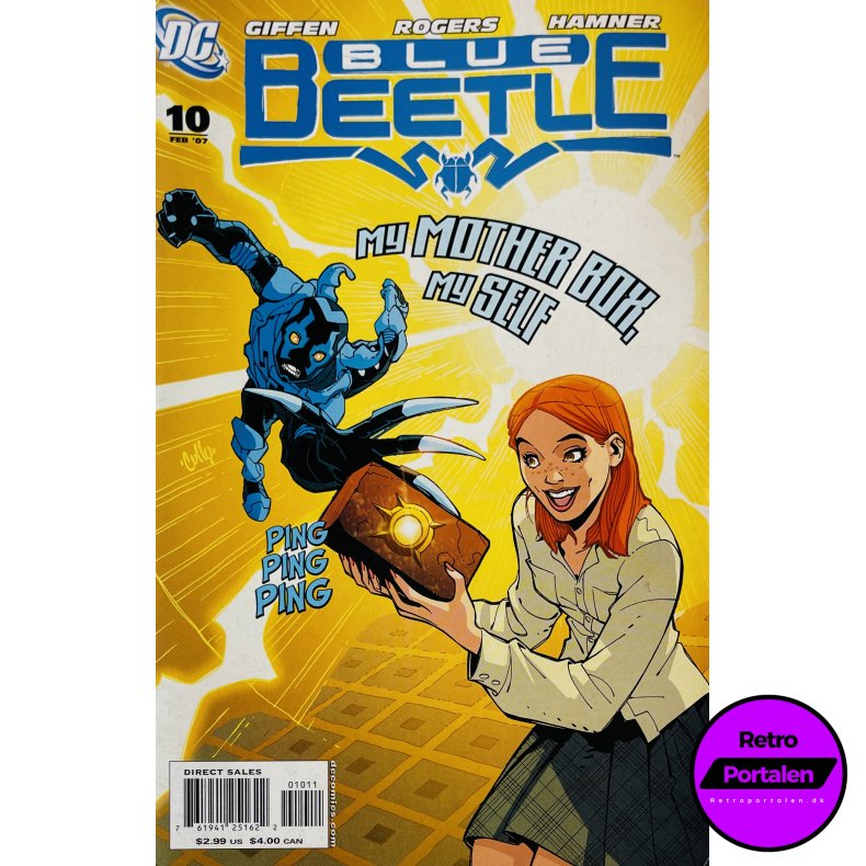Blue Beetle: My Mother Box, My Self 2007 Nr. 10 (Engelsk) (DC Comics) (Tegneserie)