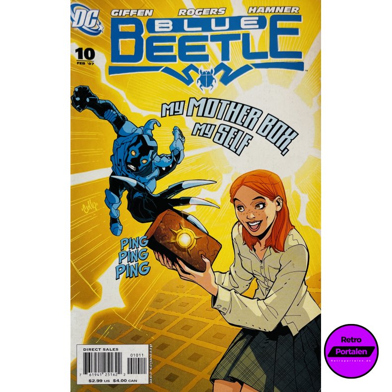 Blue Beetle: My Mother Box, My Self 2007 Nr. 10 (Engelsk) (DC Comics) (Tegneserie)
