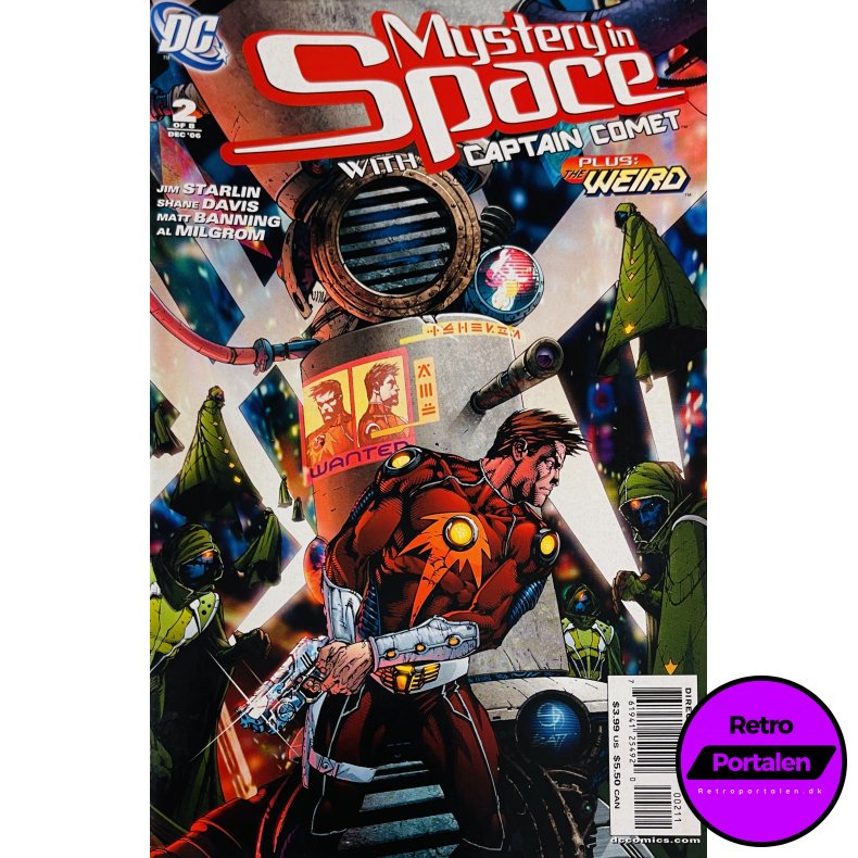 Mystery In Space With Captain Comet 2006 Nr. 2 (Engelsk) (DC Comics) (Tegneserie)