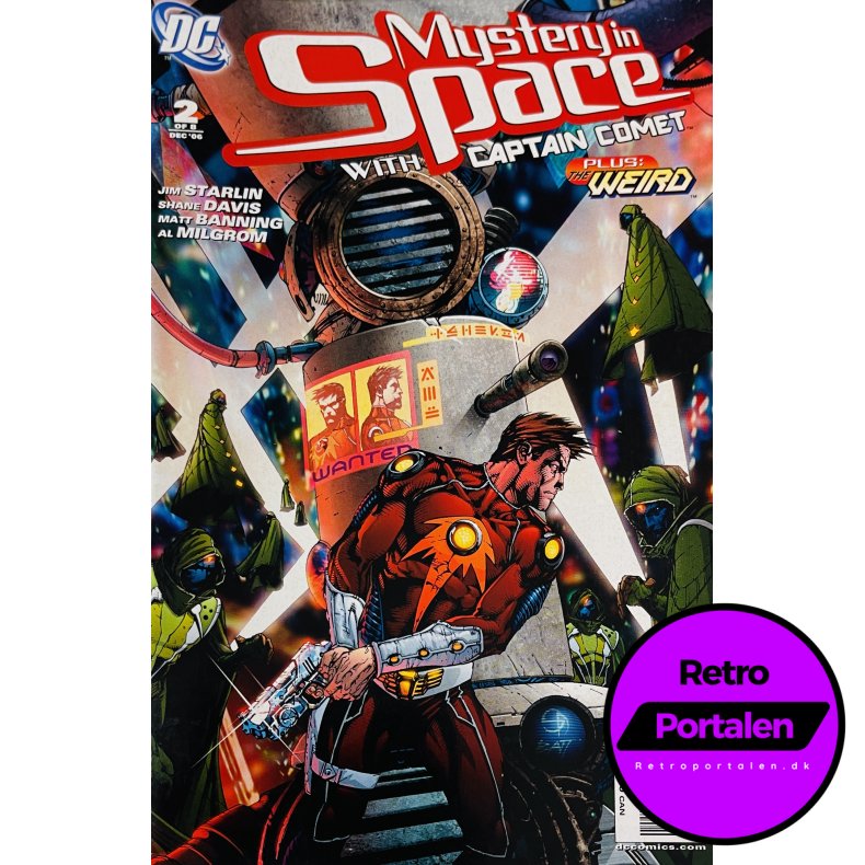 Mystery In Space With Captain Comet 2006 Nr. 2 (Engelsk) (DC Comics) (Tegneserie)