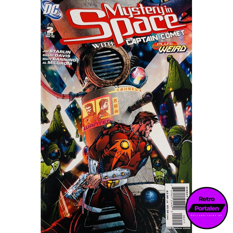 Mystery In Space With Captain Comet 2006 Nr. 2 (Engelsk) (DC Comics) (Tegneserie)