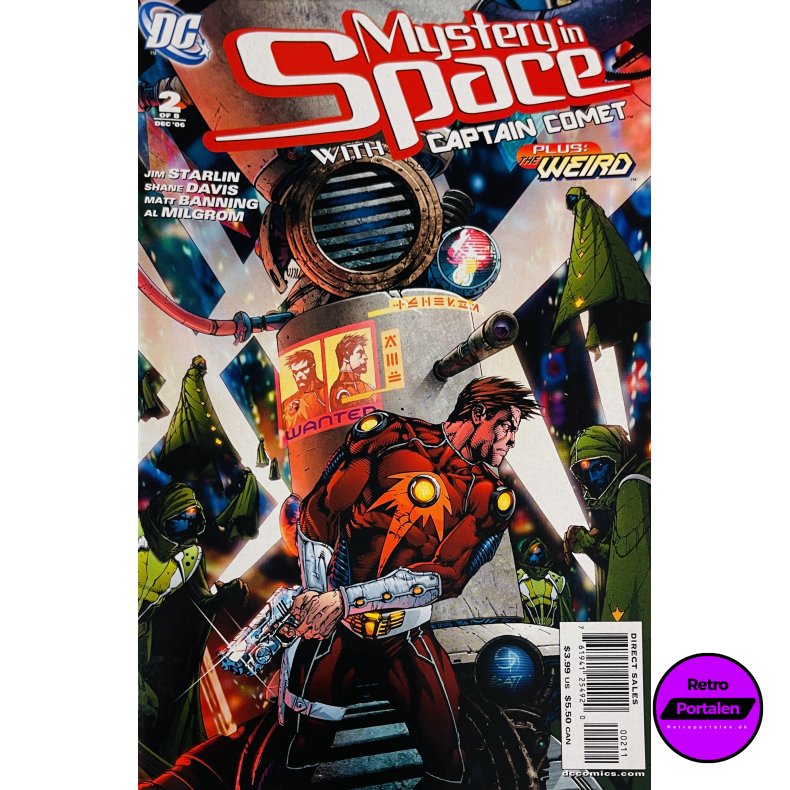 Mystery In Space With Captain Comet 2006 Nr. 2 (Engelsk) (DC Comics) (Tegneserie)