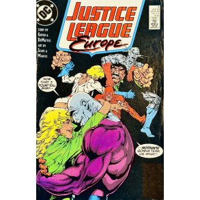 Justice League Europe Nr. 5 1989 (Engelsk - DC Comics Tegneserie)