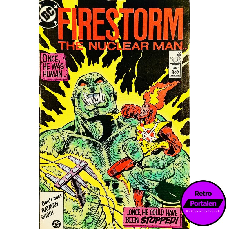 The Fury Of Firestorm Nr. 52 1986 (Engelsk - DC Comics Tegneserie)