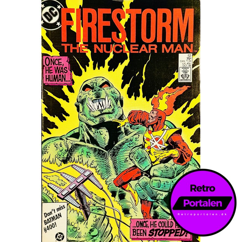 The Fury Of Firestorm Nr. 52 1986 (Engelsk - DC Comics Tegneserie)