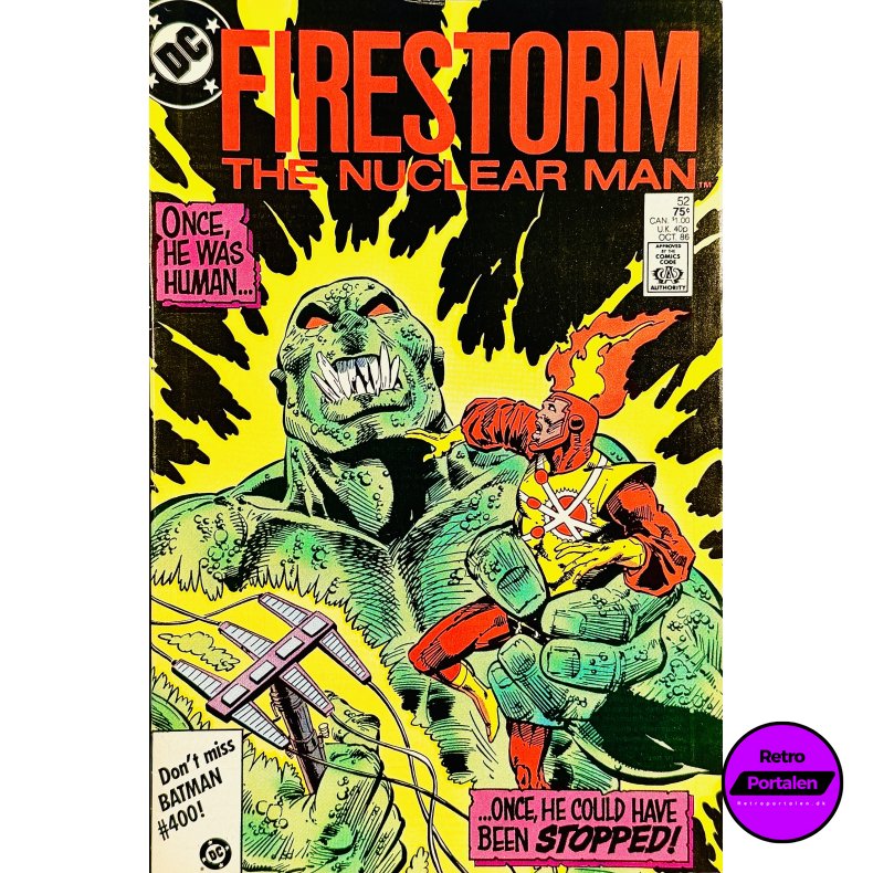 The Fury Of Firestorm Nr. 52 1986 (Engelsk - DC Comics Tegneserie)