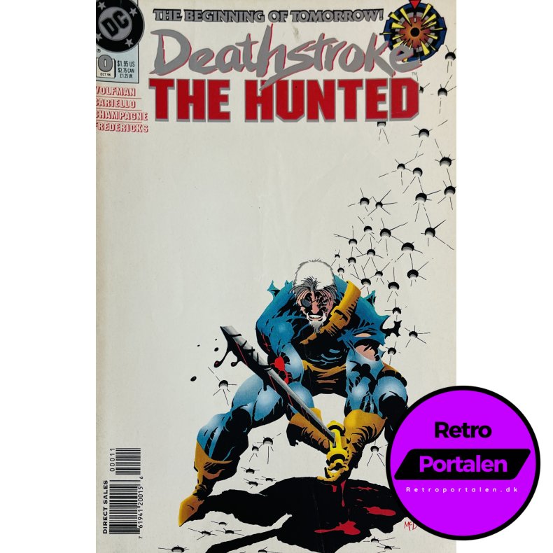 Deathstroke: The Hunted 1994 Nr. 0 (Engelsk) (DC Comics) (Tegneserie)