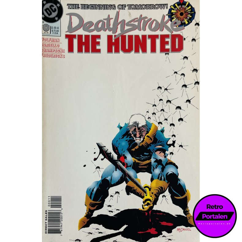 Deathstroke: The Hunted 1994 Nr. 0 (Engelsk) (DC Comics) (Tegneserie)
