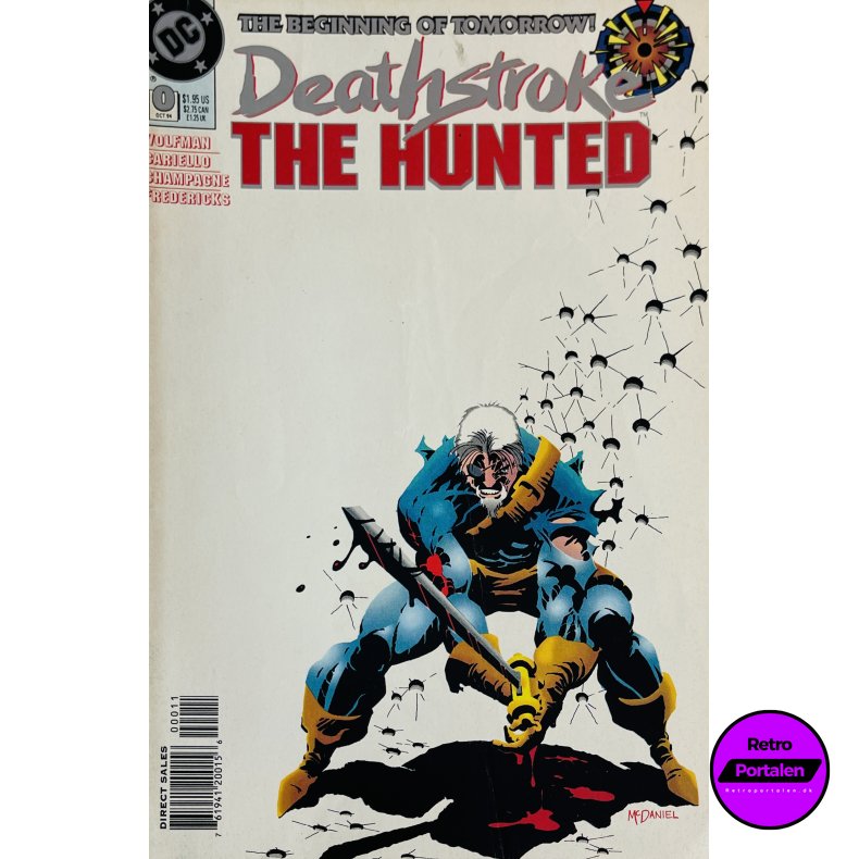 Deathstroke: The Hunted 1994 Nr. 0 (Engelsk) (DC Comics) (Tegneserie)