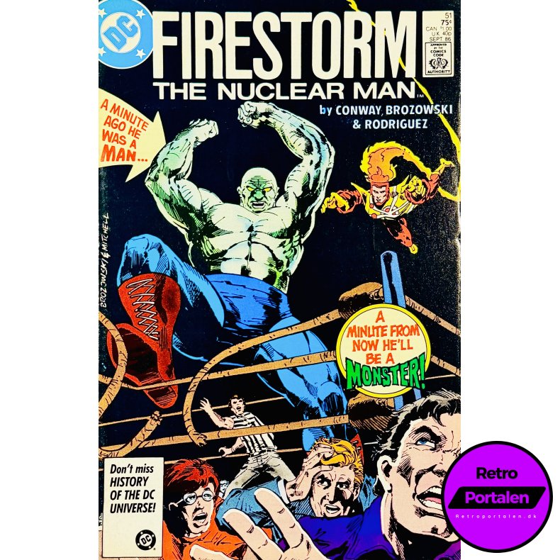 The Fury Of Firestorm Nr. 51 1986 (Engelsk - DC Comics Tegneserie)