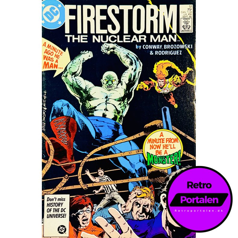 The Fury Of Firestorm Nr. 51 1986 (Engelsk - DC Comics Tegneserie)