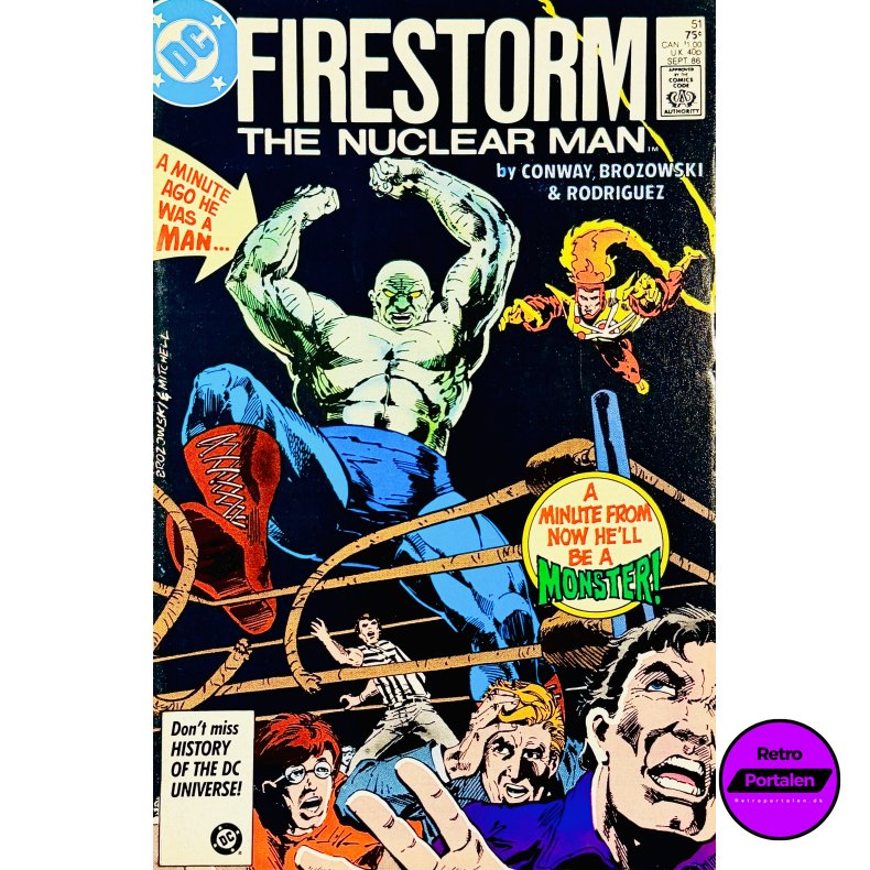 The Fury Of Firestorm Nr. 51 1986 (Engelsk - DC Comics Tegneserie)