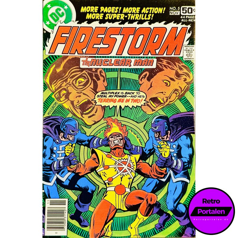 Firestorm Vol. 1 Nr. 5 1978 (Engelsk - DC Comics Tegneserie)