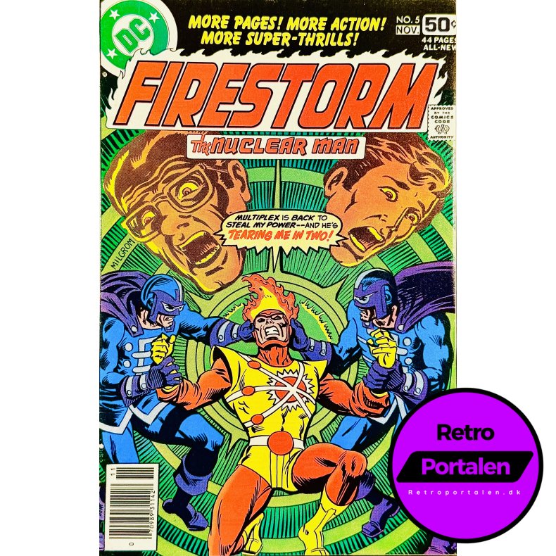 Firestorm Vol. 1 Nr. 5 1978 (Engelsk - DC Comics Tegneserie)