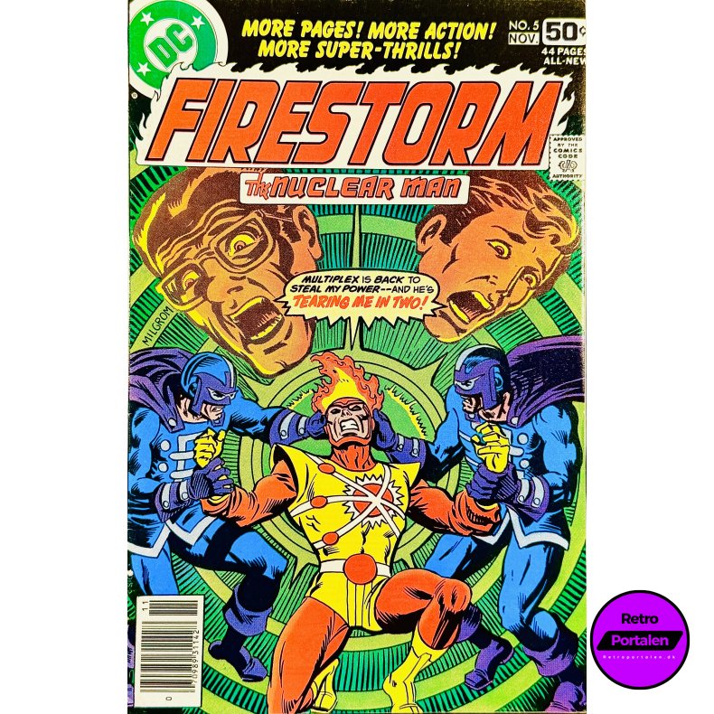 Firestorm Vol. 1 Nr. 5 1978 (Engelsk - DC Comics Tegneserie)
