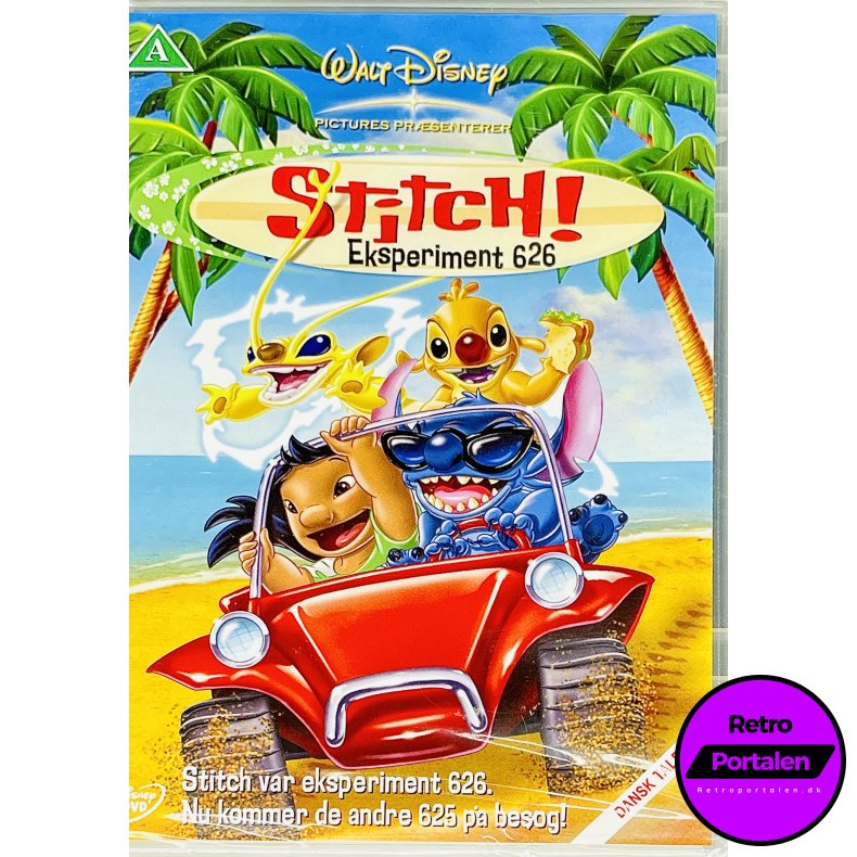Stitch! Eksperiment 626 (Stitch! The Movie) (NY) (DVD)
