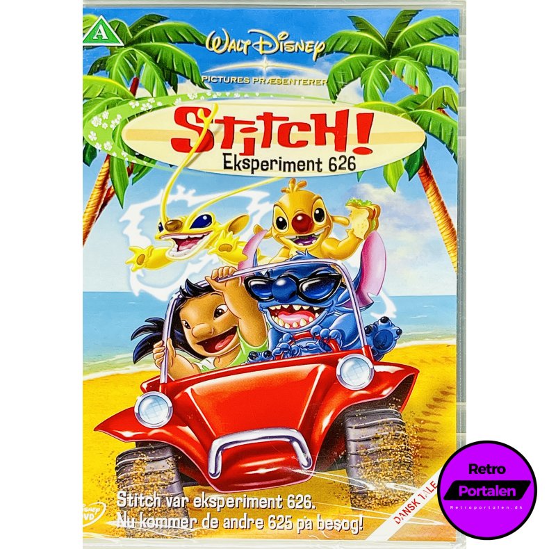 Stitch! Eksperiment 626 (Stitch! The Movie) (NY) (DVD)