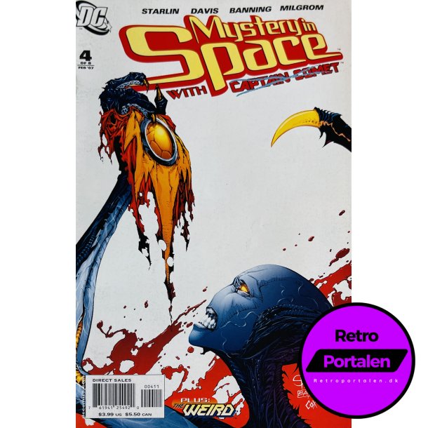 Mystery In Space With Captain Comet 2007 Nr. 4 (Engelsk) (DC Comics) (Tegneserie)