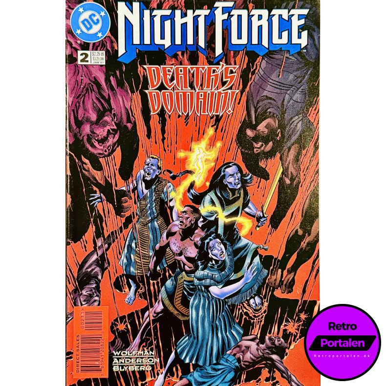 Night Force Nr. 2 1997 (Engelsk - DC Comics Tegneserie)