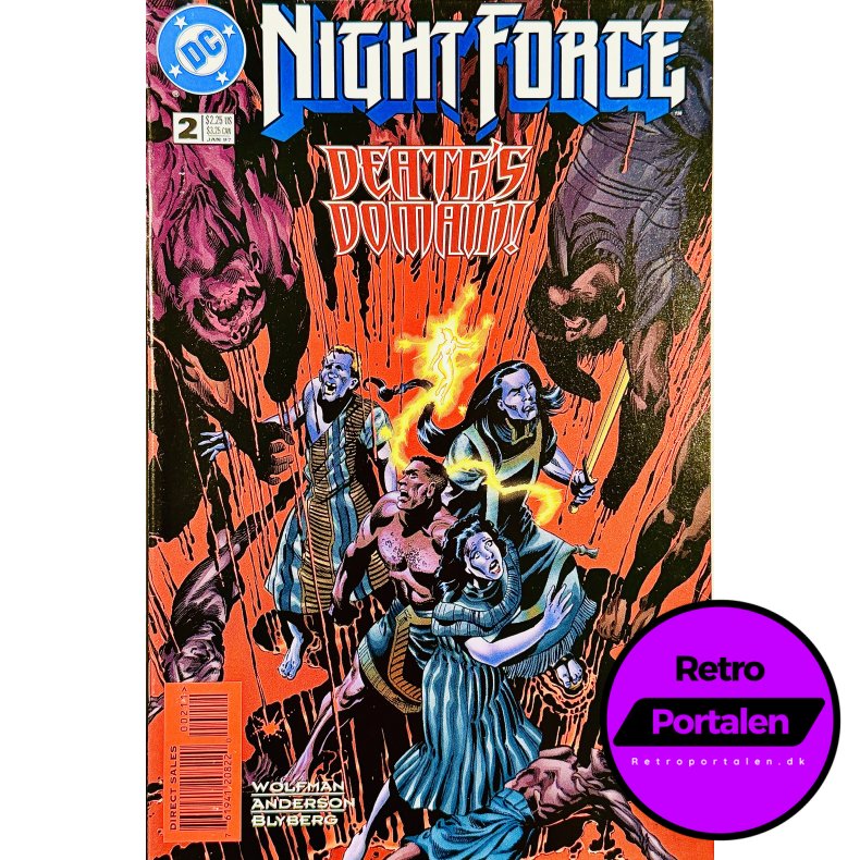 Night Force Nr. 2 1997 (Engelsk - DC Comics Tegneserie)