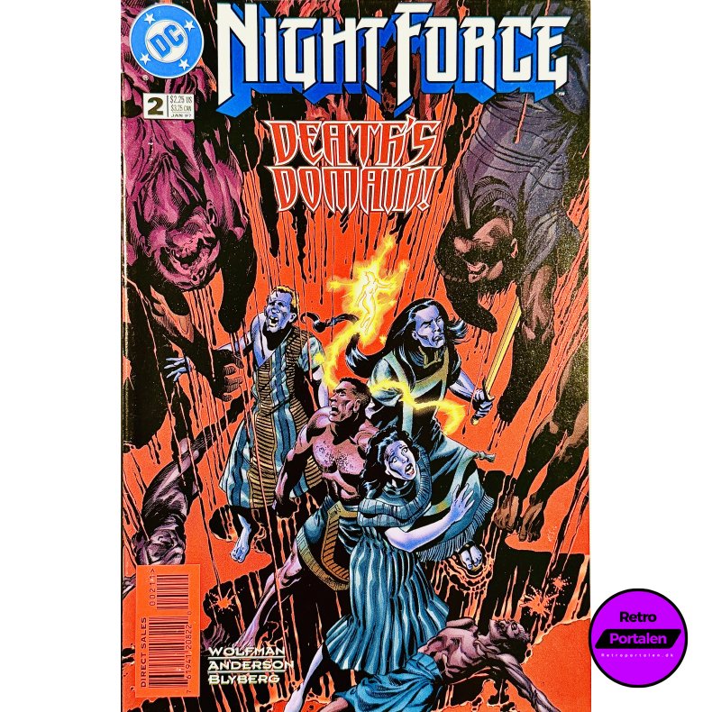 Night Force Nr. 2 1997 (Engelsk - DC Comics Tegneserie)
