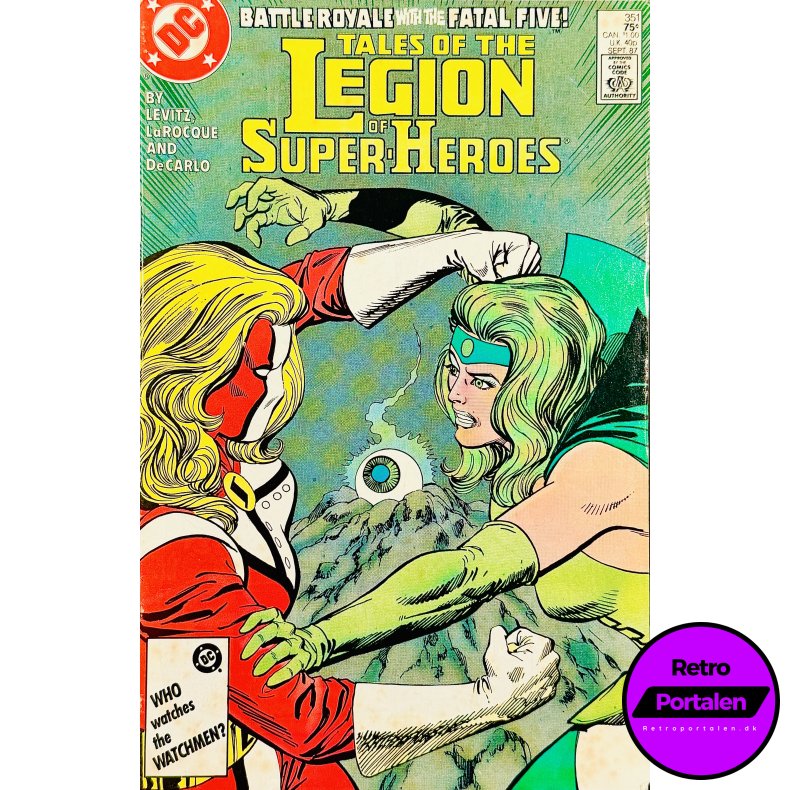 Tales Of The Legion Of Super-Heroes Nr. 351 (1987) (Engelsk) (DC Comics) (Tegneserie)