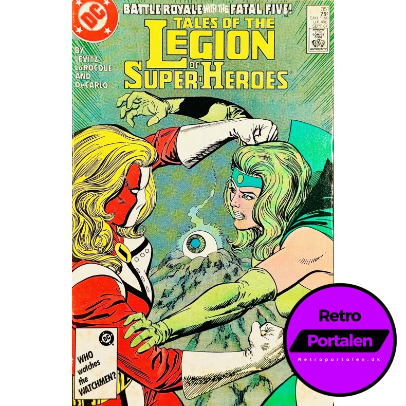 Tales Of The Legion Of Super-Heroes Nr. 351 (1987) (Engelsk) (DC Comics) (Tegneserie)