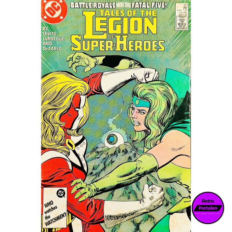 Tales Of The Legion Of Super-Heroes Nr. 351 (1987) (Engelsk) (DC Comics) (Tegneserie)
