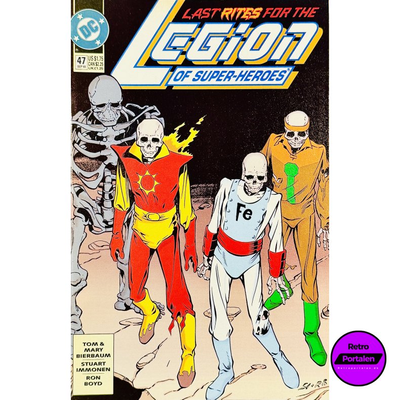 Legion Of Super-Heroes Nr. 47 (1993) (Engelsk) (DC Comics) (Tegneserie)