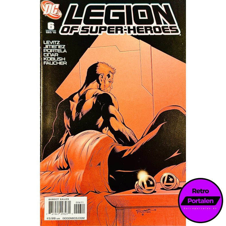 Legion Of Super-Heroes Nr. 6 (2010) (Engelsk) (DC Comics) (Tegneserie)