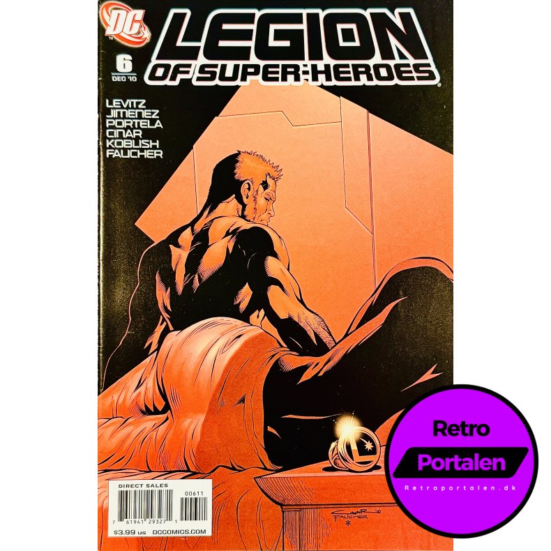 Legion Of Super-Heroes Nr. 6 (2010) (Engelsk) (DC Comics) (Tegneserie)