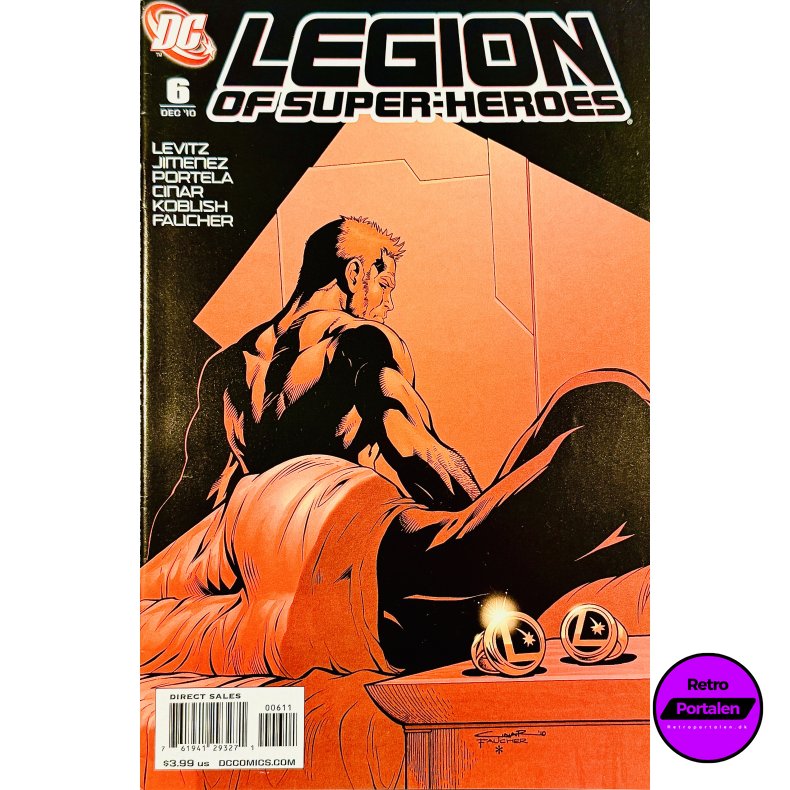 Legion Of Super-Heroes Nr. 6 (2010) (Engelsk) (DC Comics) (Tegneserie)