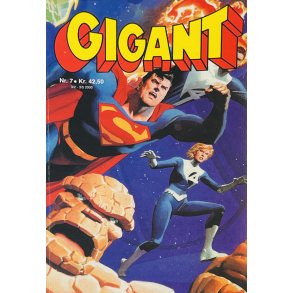 Gigant 2000 Nr. 7 Superman/Fantastic Four. Hulk/Spiderman 