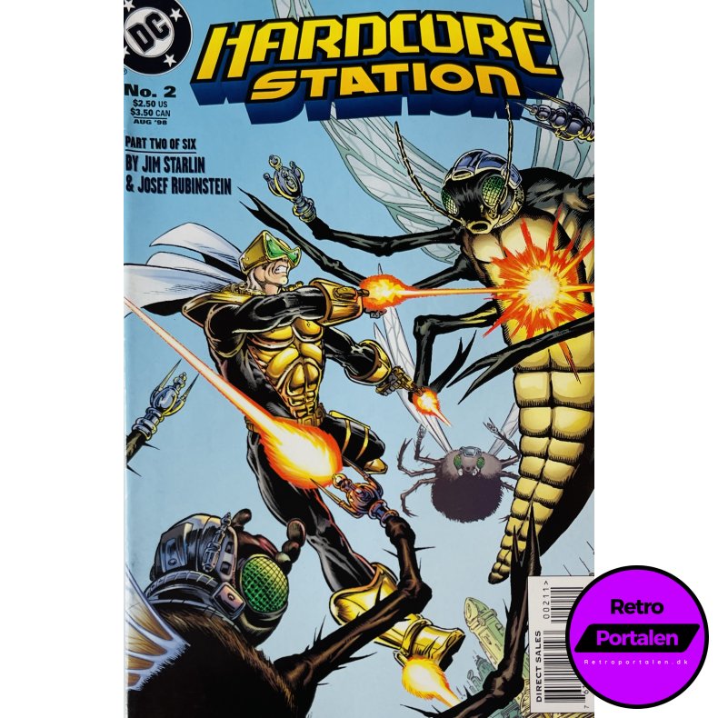 Hardcore Station 1998 Nr. 2 (Engelsk) (DC Comics) (Tegneserie)