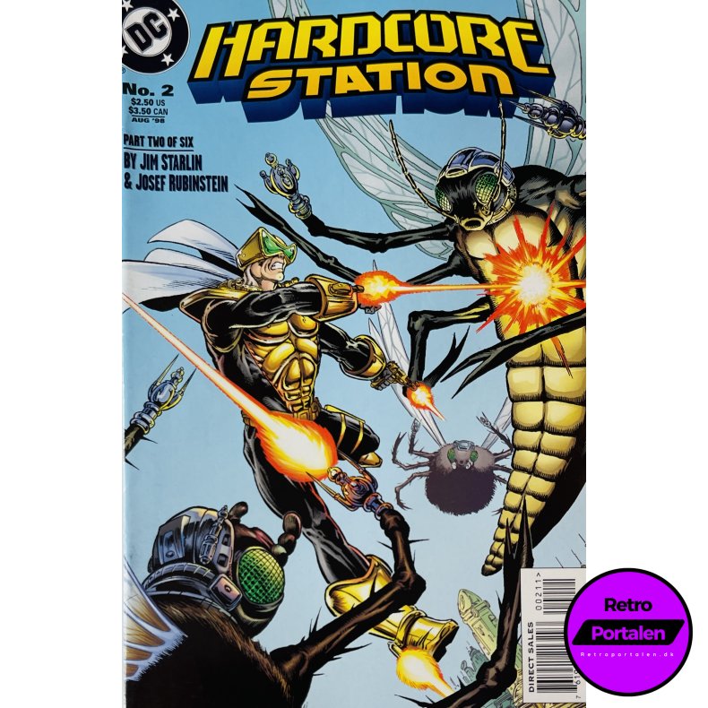 Hardcore Station 1998 Nr. 2 (Engelsk) (DC Comics) (Tegneserie)