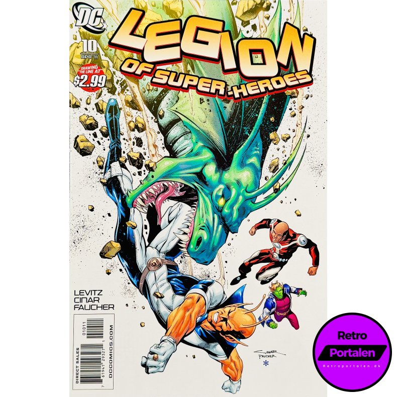 Legion Of Super-Heroes Nr. 10 (2011) (Engelsk) (DC Comics) (Tegneserie)