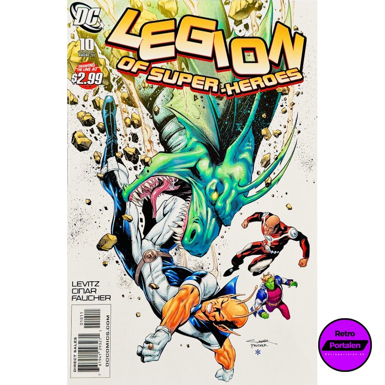 Legion Of Super-Heroes Nr. 10 (2011) (Engelsk) (DC Comics) (Tegneserie)