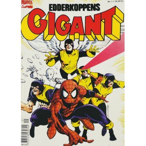 Gigant 1998 Nr. 1 Edderkoppens Gigant